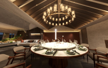 现代餐厅工装设计，细节铸就品质空间